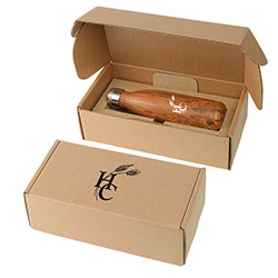Woodgrain Insulated Vacuum Bottle in Gift Box (17oz)