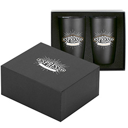 2 Piece Stainless Steel Tumbler in Gift Box 8 oz
