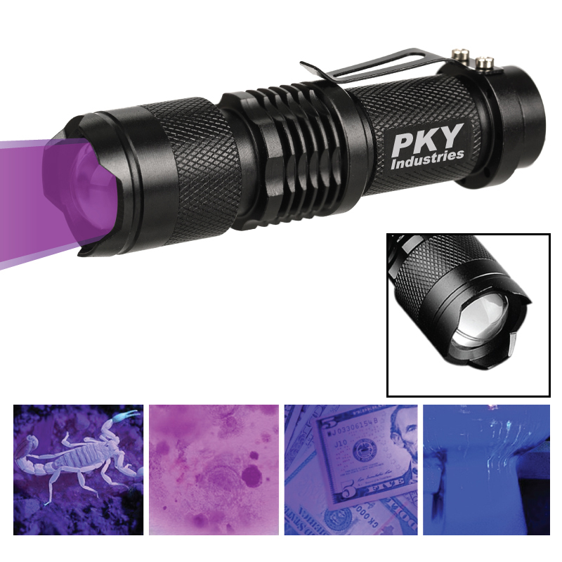 Ultraviolet (UV) LED Flashlight