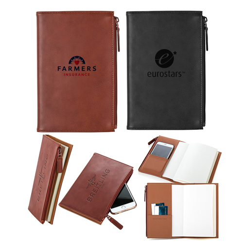 Executive Notebook w/ Zipper Pocket