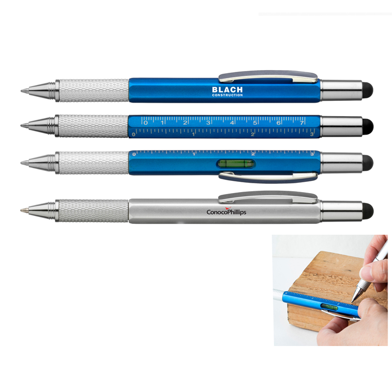 Multi Function Tool Pen with Stylus